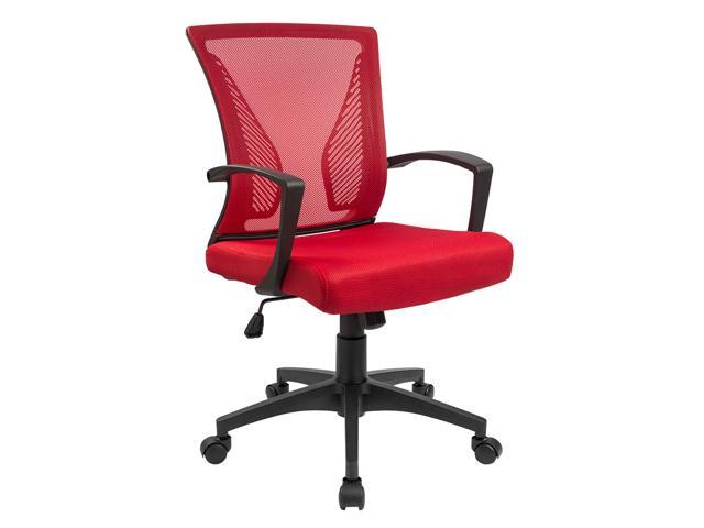 Furmax Office Chair Mid Back Swivel Lumbar Support Desk Chair