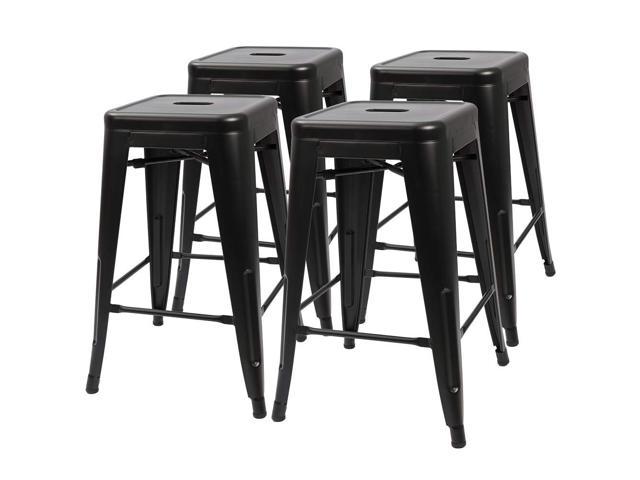 square bar stools no back