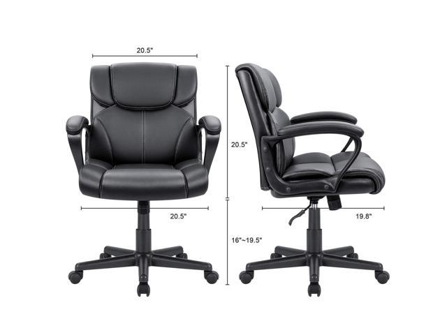 furmax office chair mid back swivel