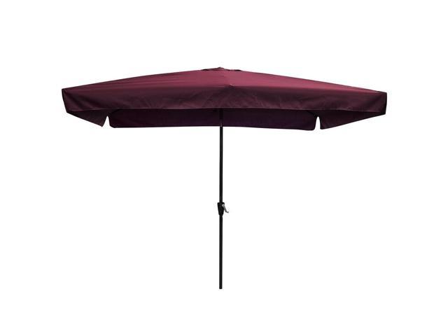 180g Sqm Polyester 9 Ft 6 Rib Outdoor Patio Umbrella Replacement Canopy Uv30