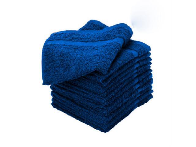 bath towels royal blue