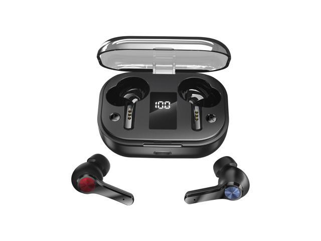 Touch Wireless Earbuds Headphones Bluetooth 5.0 TWS iPhone Android Stereo case 