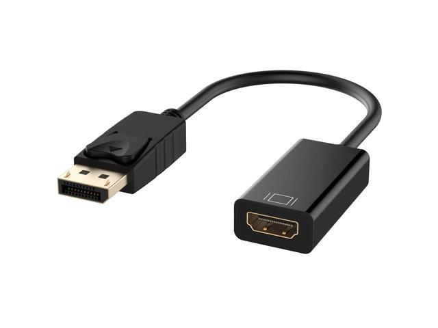 DisplayPort to HDMI Adapter, Nurbenn DP Display Port to HDMI Converter ...