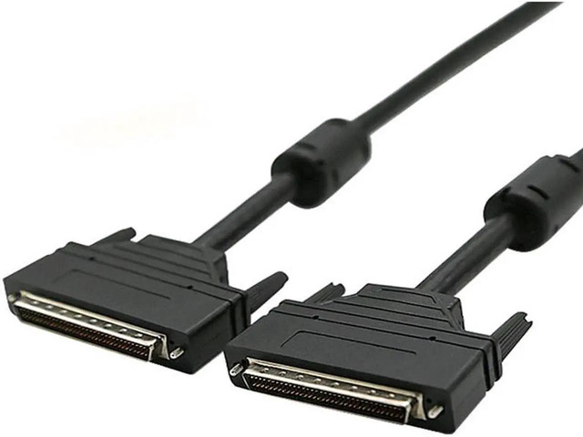 Aomoproing SCSI connection cable HPDB68 cable 68 for 68 pin male to ...