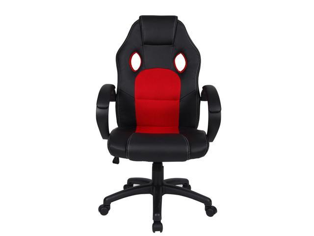 Polar Aurora Office Chair Leather Desk High Back Ergonomic Adjustable pc Chair