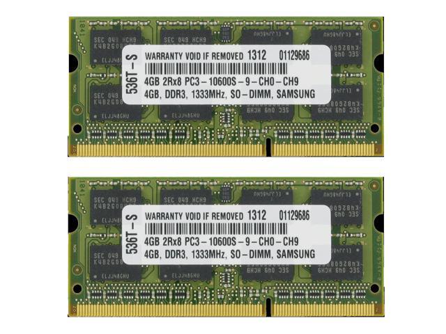 8GB 2X4GB MEMORY FOR DELL LATITUDE E5410 E5510 E6410 E6510