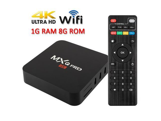 TV Box Android 7.1 HDMI VIDEN W2 Smart TV Box Amlogic S905X Quad Core 2GB RAM & 16GB ROM Versión Mejorada 4K*2K UHD H.265 USB*2 WiFi Media Player Android Set-Top Box 