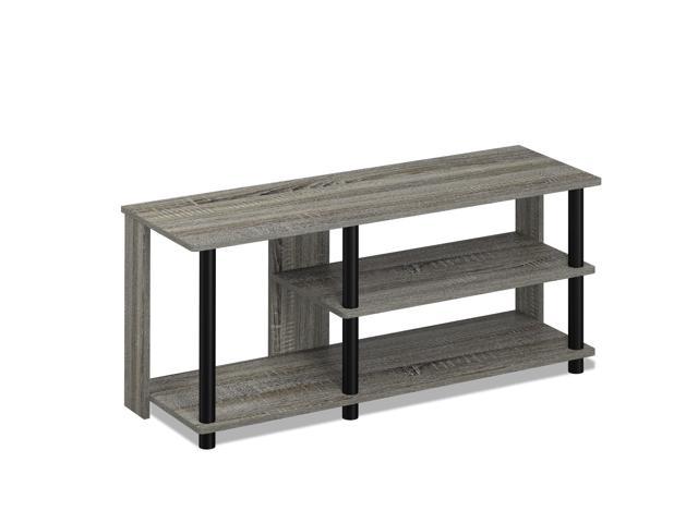 Furinno Turn N Tube Compact Multi Storage Shoe Rack French Oak Grey Black 17083gyw Bk Newegg Com