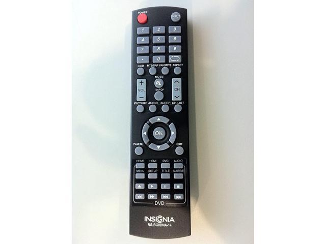 Insignia TV Remote NS-RC9DNA-14 NSRC9DNA14 - Newegg.com