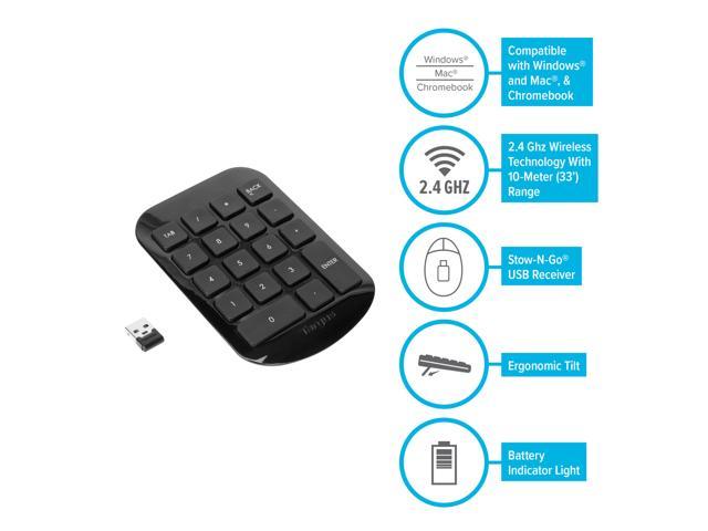 targus wireless numeric keypad akp11us