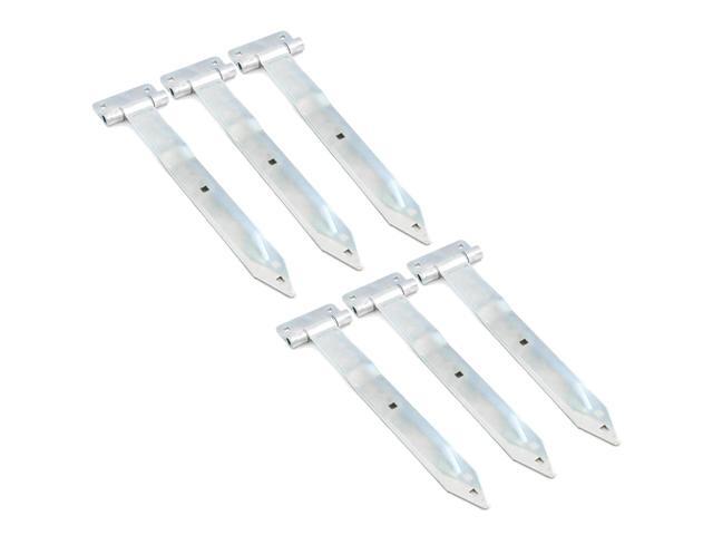 Red Hound Auto 6 Trailer Door Hinges 16 Inches Steel Side Rear