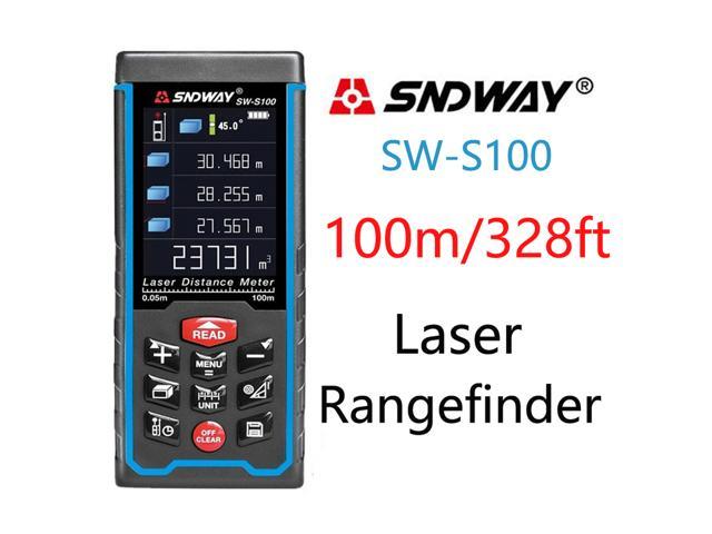 Digital Laser Distance Meter Range Finder 100M Measure Diastimeter Gauge 328FT