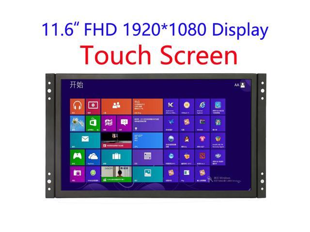 12 inch Industrial Display Touch Monitor 1920*1080 FHD IPS Open Frame Capacitive Touch Screen 11.6 inch Touch Display with VGA/HDMI Speakers