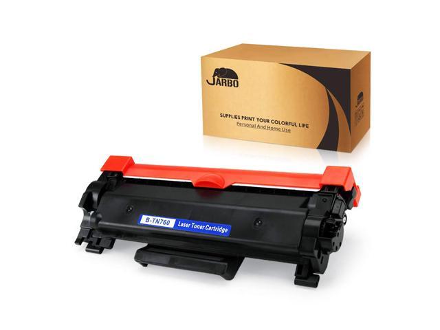 Black 1-Pack Compatible High Capacity DCP-L2550DW HL-L2350DW HL-L2370DW HL-L2370DWXL Printer Toner Cartridge Replacement for Brother TN760 TN-760 Printer Cartridge