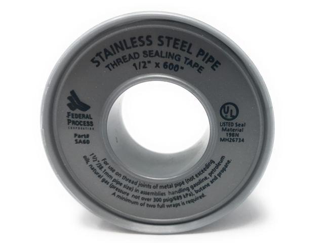 stainless steel teflon tape