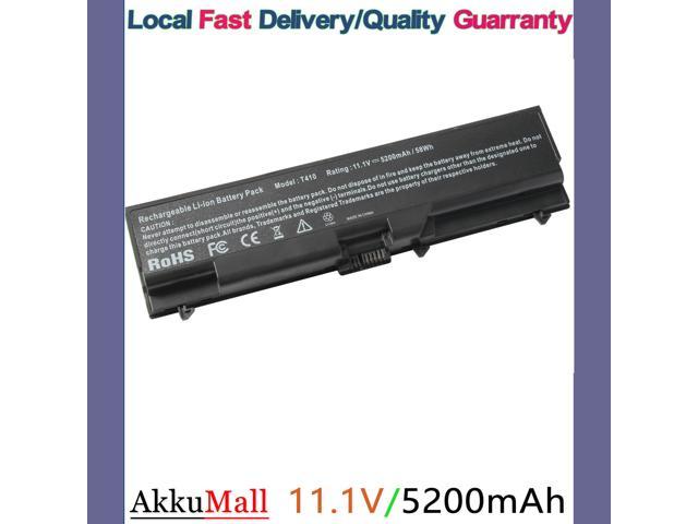 57wh Battery For Lenovo Thinkpad T410 T4 T510 T5 Sl410 Sl510 E4 E425 E5 Newegg Com