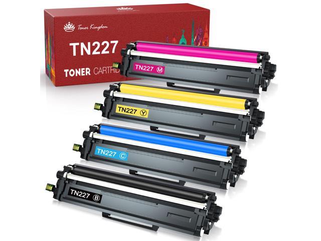 4pk TN227 TN-227 Toner Cartridge for Brother TN223 HL-L3210CW L3230CDW L3270CDW