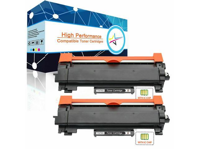 10PK TN760 TN730 Toner with Chip for Brother DCP-L2550DW MFC-L2730DW HL-L2350DW 