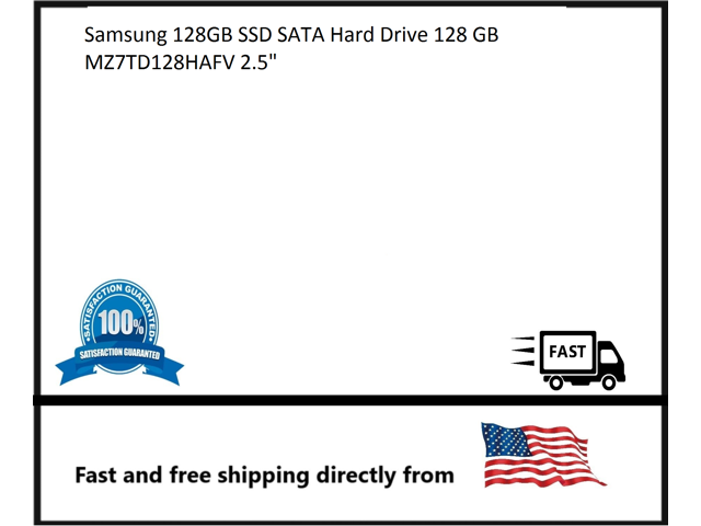 Samsung 128GB SSD SATA Hard Drive 128 GB MZ7TD128HAFV 2.5"