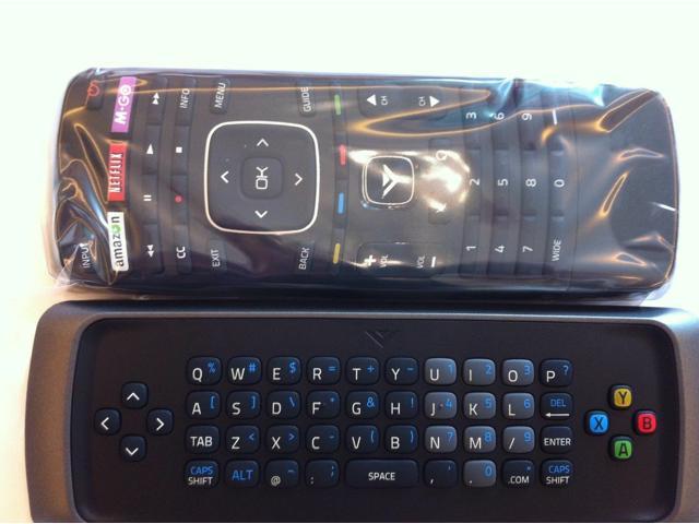New XRT301 Remote for Vizio TV SV422XVT SV472XVT VF552XVT with Keyboard 