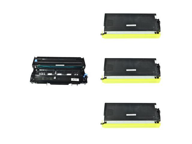 5PK DR400 Drum Unit TN460 Toner Cartridge for Brother Intellifax 4100 4100e 4750