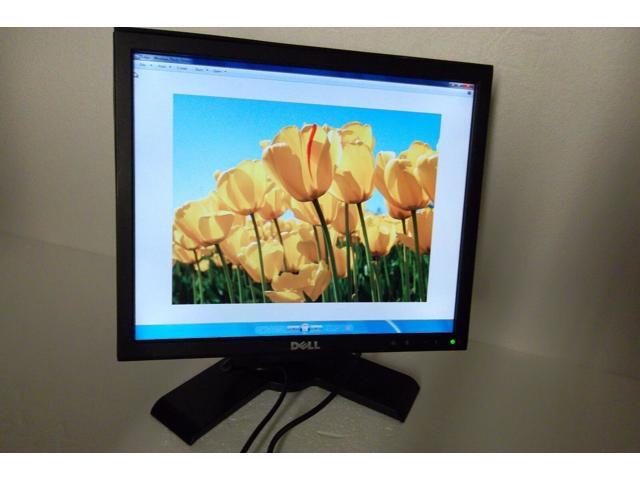 *** SOUND BAR *** Dell UltraSharp 1707FPvt 17/" LCD Monitor VGA DVI USB