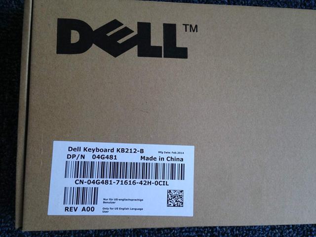 Dell 4g481 Keyboard Kb212 B Sk 81 Black Usb 104 Key Newegg Com