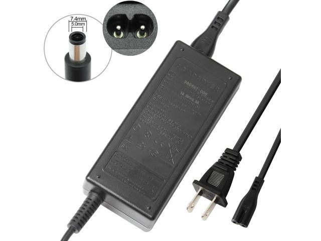 2-Prong AC Adapter Battery Charger Power Supply Cord 65W For HP Laptop N193  V85 R33030 