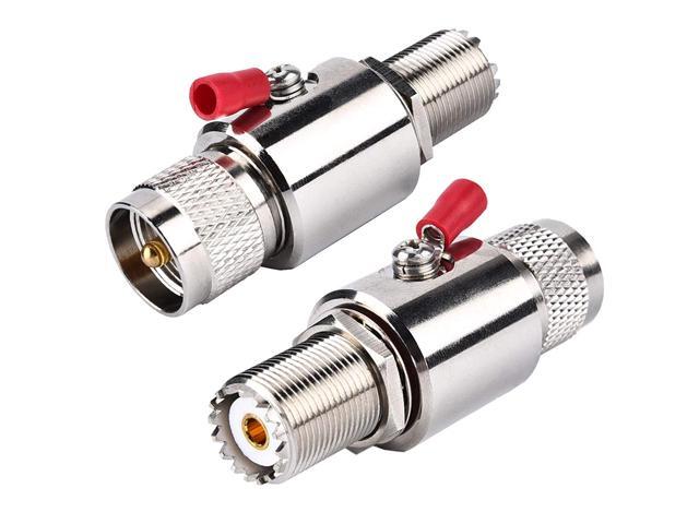 USA-CA RFC400UF TNC MALE to PL259 UHF MALE Coaxial RF Pigtail Cable 