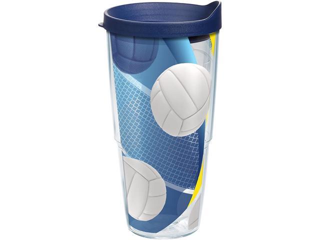 Tervis 1247870 My Kids Have Paws Tumbler with Wrap and Brown Lid 24oz Clear 