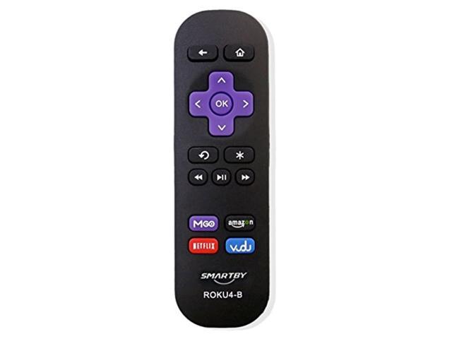 Roku Express; DO NOT Support Roku Stick or Roku TV; DO Not Support Headphone Game or Voice Search ZdalaMit Replacement IR Remote Control fit for Roku 1 2 3 4 Player HD, LT, XS, XD 