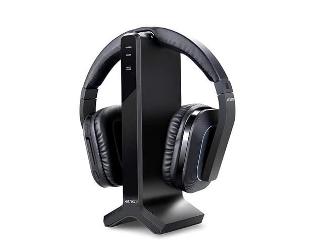 Wireless Stereo TV Headphones, Artiste D1 2.4GHz Optical