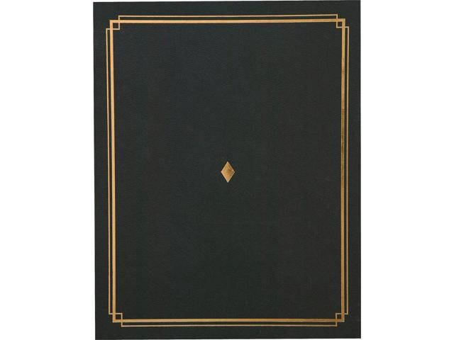 Gartner Studios 8.5 x 11 Certificate Holders Black/Gold 484783