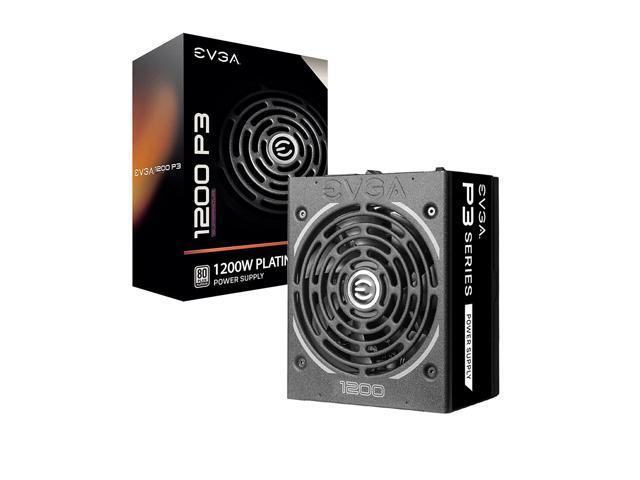Evga Supernova 1200 P3, 80 Plus Platinum 1200W, Fully Modular, Eco Mode With Fdb Fan, Includes Free Power On Self Tester, Compact 180Mm Size, Power Supply 220-P3-1200-X1