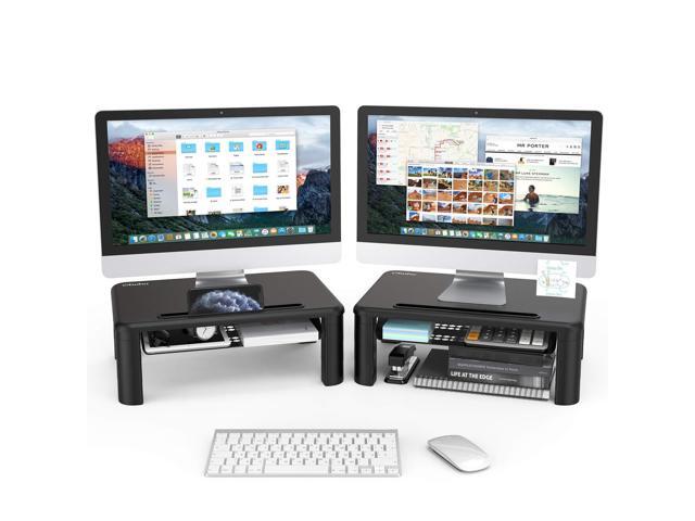 2 Pack Adjustable Monitor Stand Riser 