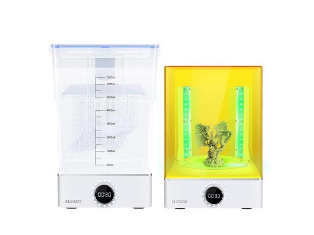 ELEGOO Mercury X Bundle Cure and Wash Large UV Curing Machine Resin Washing and Curing Machine for LCD/DLP/SLA 3D Printer Models