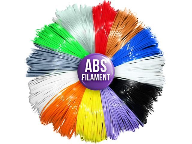 3D Pen PLA Filament Refills 1.75mm Total 160 Foot 10 Foot per Color 16 Colors 