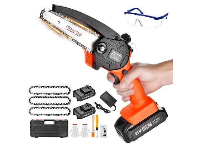 Mini Chainsaw, 6Inch Electric Pruning 