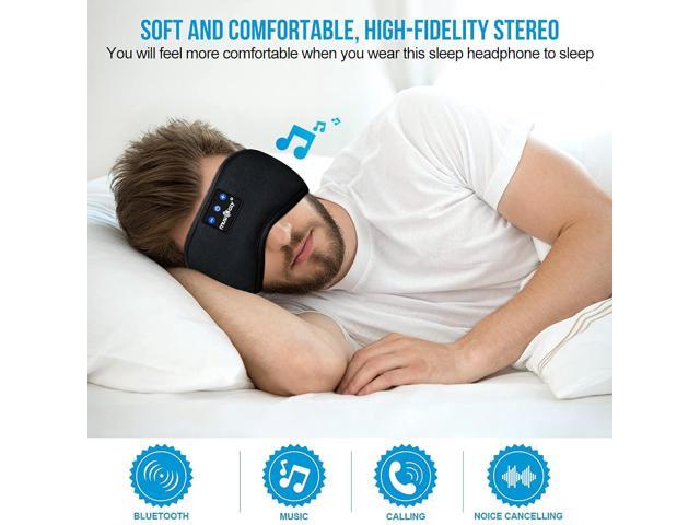 Zell Sleep Headphones Bluetooth 5.2 Headband, Sports Wireless Earphones  Sweat Resistant Earbuds With Ultra-Thin Hd Stereo Speaker For Workout  Running Cool Gadgets Unique Gifts 