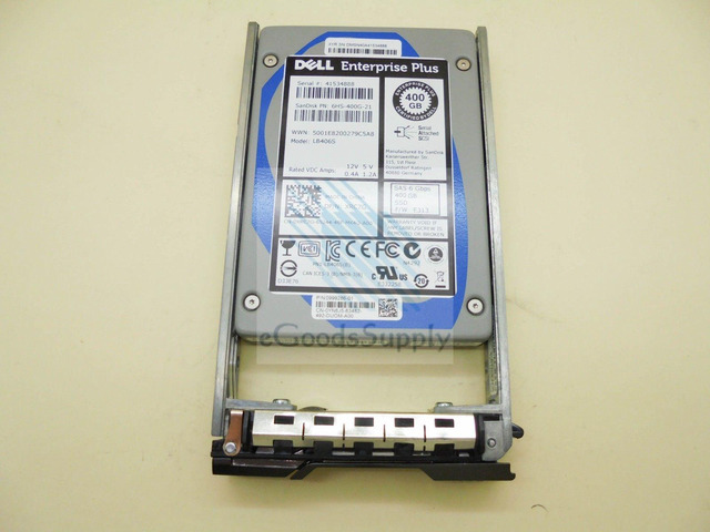 Refurbished: DELL XRC7G SANDISK 6HS-400G-21 400GB 6G 2.5IN 6GB/S SAS ...