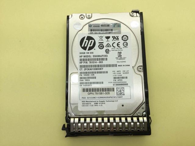 HP 785410-001 300GB 12G 10K SAS 2.5/" SC HDD Hard Drive 785067-B21