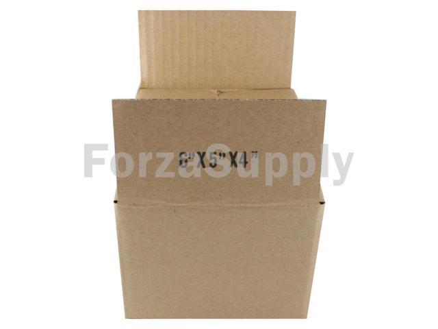100 6x5x4 "EcoSwift" Brand Cardboard Box Packing Mailing Shipping Corrugated