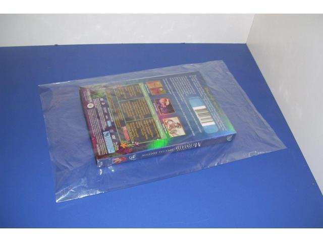 200 CLEAR 8 x 14 POLY BAGS PLASTIC LAY FLAT OPEN TOP PACKING ULINE BEST 2 MIL