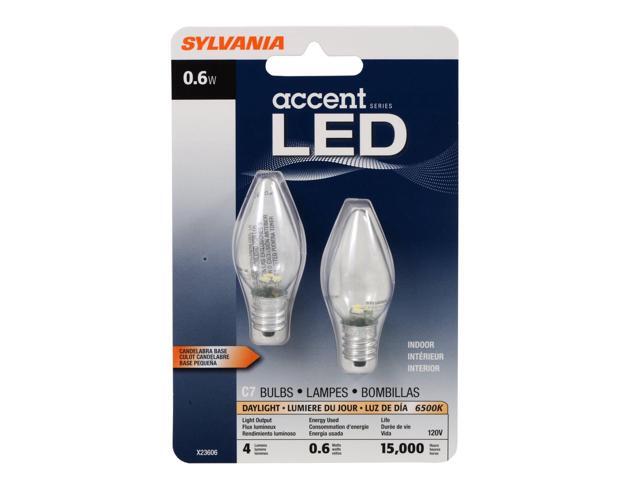 C7 Led Bulb >> Sylvania 78563 0 6 Watt Accent Led C7 Night Light Bulb Pack Of 2 Newegg Com C7 Led Bulb >> Sylvania 78563 0 6 Watt Accent Led C7 Night Light Bulb Pack Of 2 Newegg Com