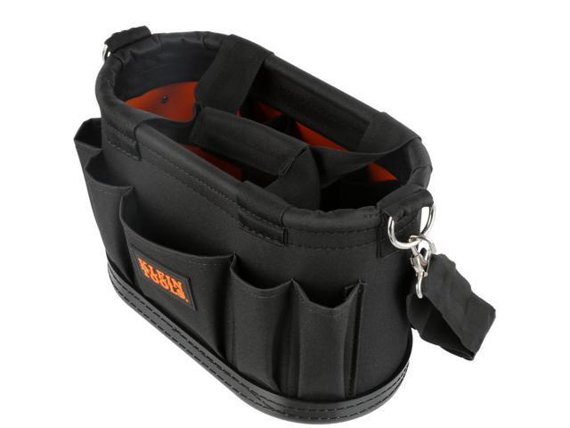 Polyester Tool Tote Storage Bag Organizer with Padded Shoulder Strap Tape Holder