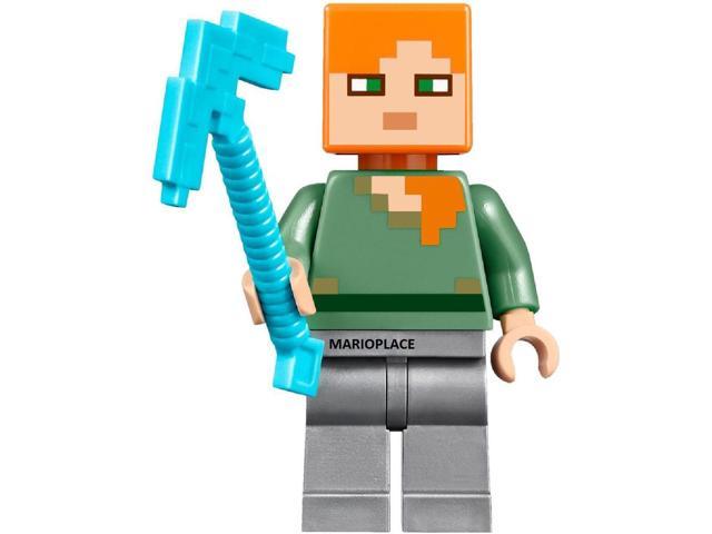 Lego Minecraft Alex Minifigure From Set New Newegg Com