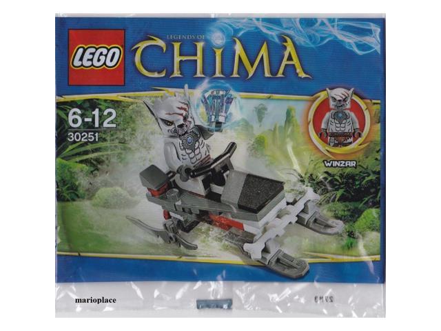 Lego Chima 70145 Strainor Ice Armor Variant Minifigure NEW D9 