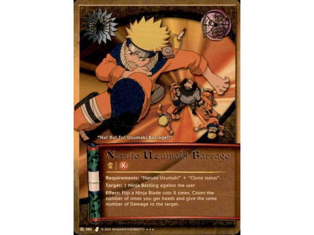 Naruto Uzumaki Barrage J 085 Super Rare Card Near Mint Newegg Com