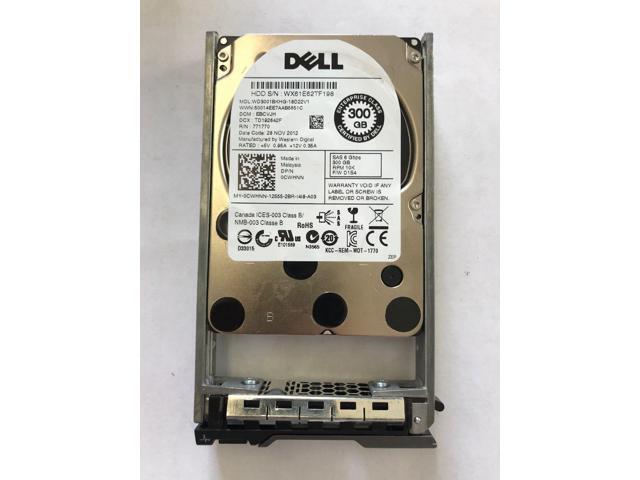 Dell CWHNN 300GB 10K SAS 2.5/" 6Gbps Hard Drive 0CWHNN Western Digital WD3001BKHG