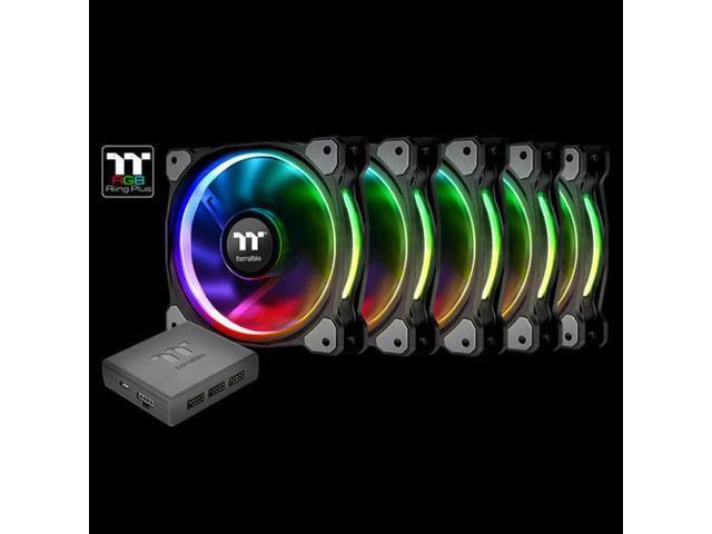 Thermaltake CL-F057-PL14SW-A Riing Plus 14 LED RGB TT Premium (5 Fan Pack)